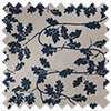 Oak Leaves Velvet, Monochrome - Roman Blind
